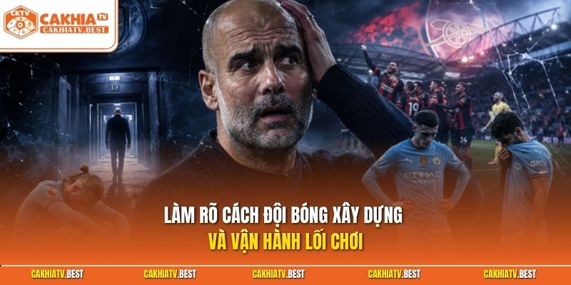 Làm rõ cách đội bóng xây dựng và vận hành lối chơi
