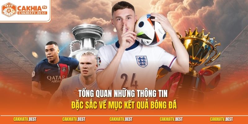 Tổng quan những thông tin đặc sắc về mục kết quả bóng đá