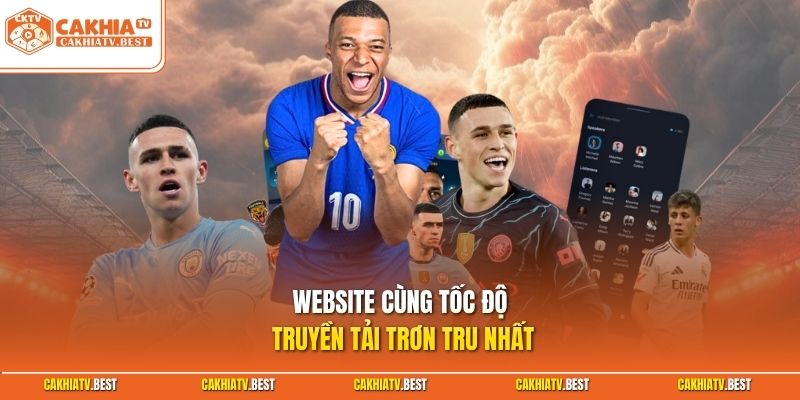 Website cùng tốc độ truyền tải trơn tru nhất