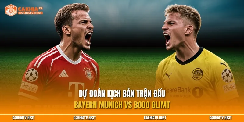 Dự đoán kịch bản trận đấu Bayern Munich vs Bodo Glimt