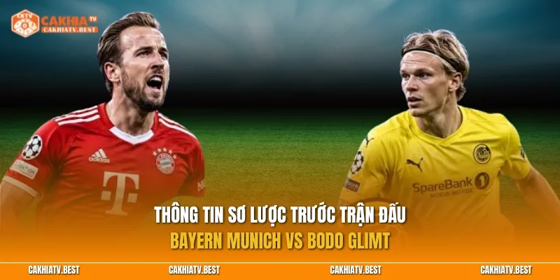 Thông tin sơ lược trước trận đấu Bayern Munich vs Bodo Glimt