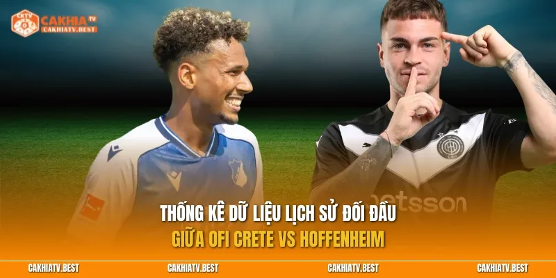Thống kê dữ liệu lịch sử đối đầu OFI Crete vs Hoffenheim